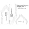 Molde Baby Look Raglan Gola V (PP ao G5) - Image 2